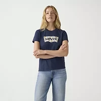 Levi's Womens Crew Neck Short Sleeve T-Shirt