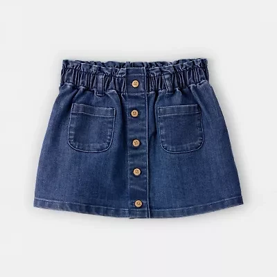 Carter's Toddler Girls Denim Skirt