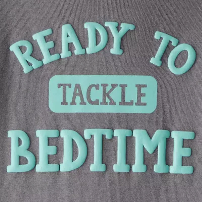 Carter's Toddler Boys Rib Round Neck Long Sleeve 4-pc. Pajama Sets