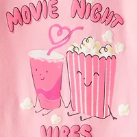 Carter's Toddler Girls Rib Round Neck Long Sleeve 4-pc. Pajama Sets