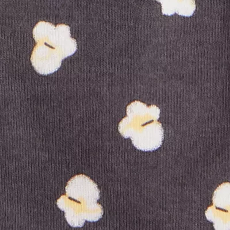 Carter's Toddler Girls Rib Round Neck Long Sleeve 4-pc. Pajama Sets