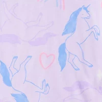 Carter's Little & Big Kid Girls Rib Round Neck Long Sleeve 4-pc. Pajama Sets