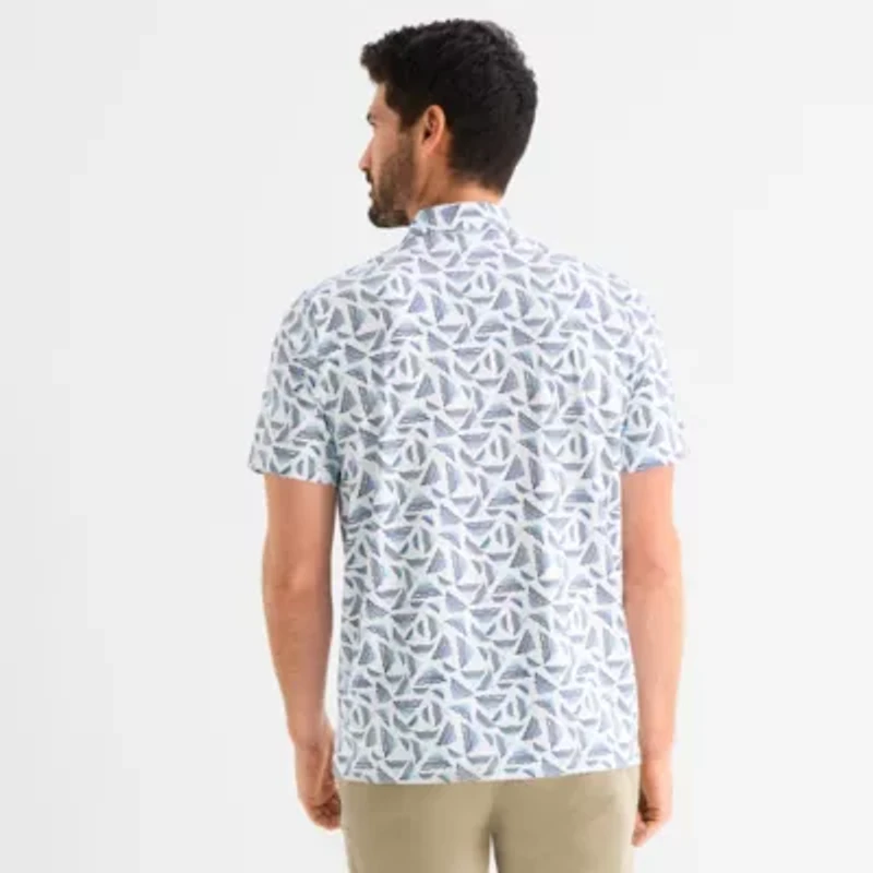 St. John's Bay Performance Mens Classic Fit Short Sleeve Polo Shirt