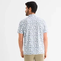 St. John's Bay Performance Mens Classic Fit Short Sleeve Polo Shirt