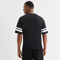 Xersion Mesh Mens V Neck Short Sleeve Quick Dry Active T-Shirt