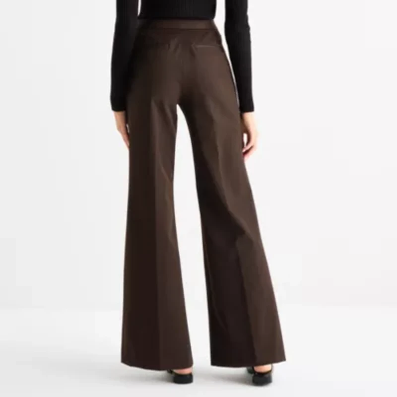 Worthington Womens Flare Trouser