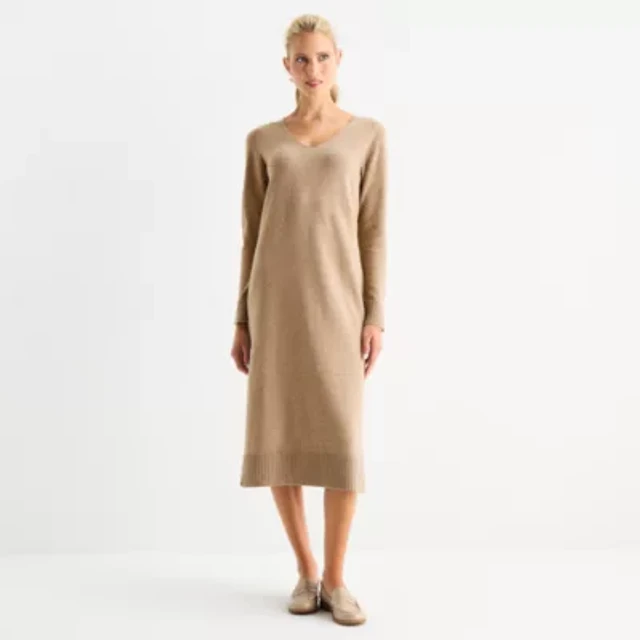 button up shirt dress midi Button Up Midi Shirt Dress Small