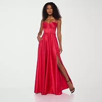 B. Smart Womens Sleeveless Juniors A-Line Dress