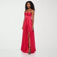 B. Smart Womens Sleeveless Juniors A-Line Dress