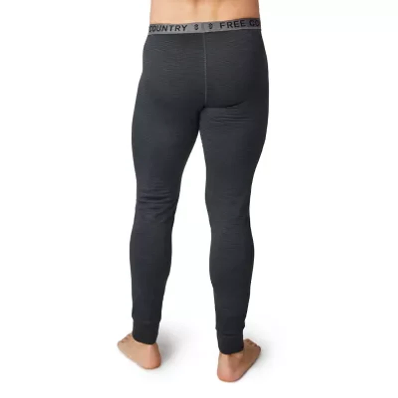 Free Country Mens Force Grid Jogger Thermal Pants