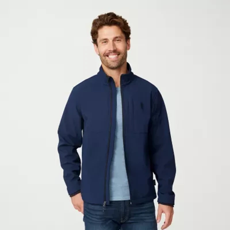 Free Country Mens Water Resistant Lightweight Softshell Jacket