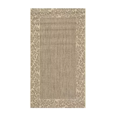Safavieh Courtyard Collection Chad Oriental Indoor/Outdoor Area Rug