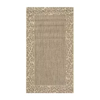 Safavieh Courtyard Collection Chad Oriental Indoor/Outdoor Area Rug