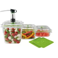 FoodSaver® Vacuum Seal Food Storage Containers, 3-Piece Set