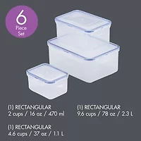 Lock & Lock 6-pc. Food Container