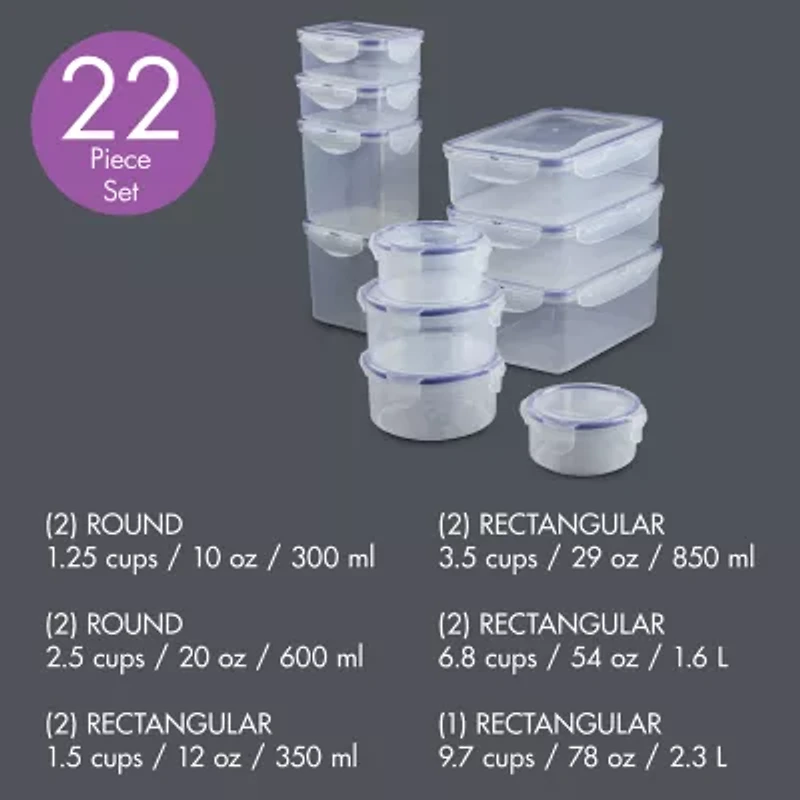Lock & Lock 22-pc. Food Container