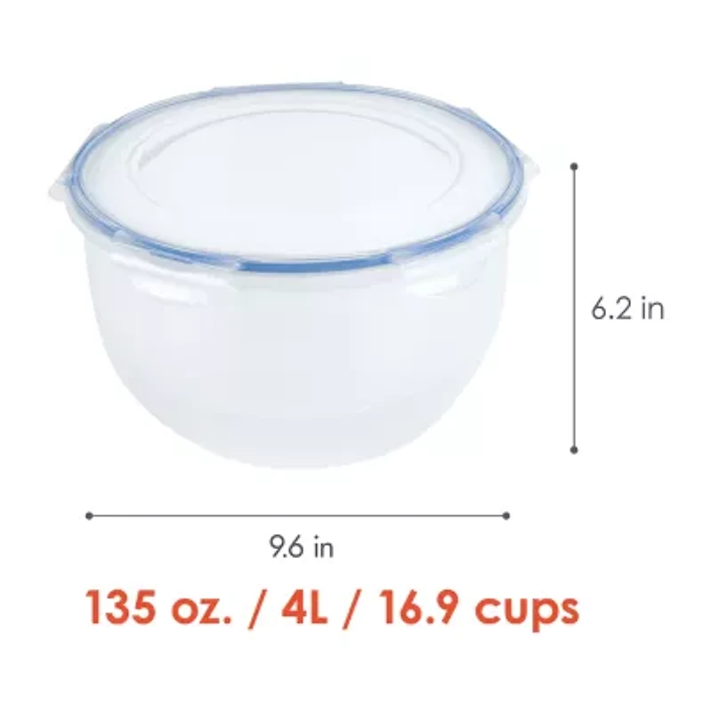 Lock & Lock 16.9-Cup Salad Bowl with Colander Insert