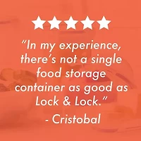 Lock & Lock 16.9-Cup Salad Bowl with Colander Insert