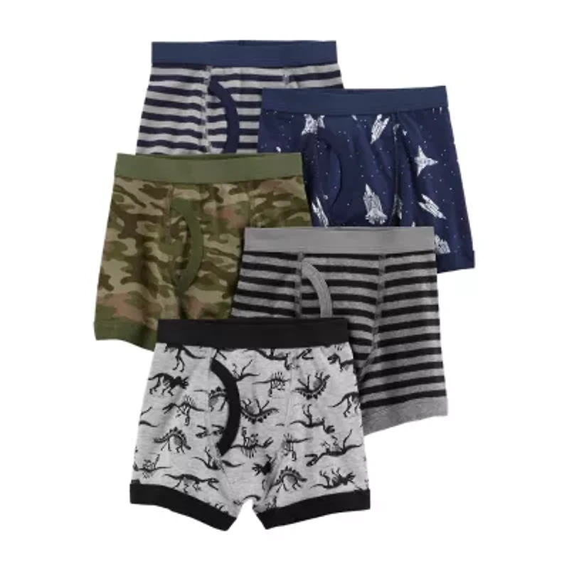 Carter's Toddler Boys 5 Pack Boxer Briefs 3h739010