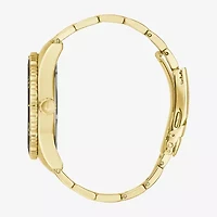 Bulova Mens Gold Tone Stainless Steel Bracelet Watch 98b375