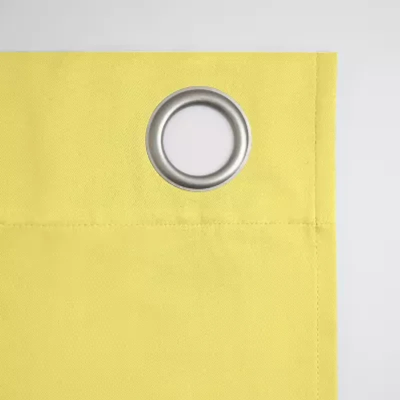 Sun Zero Riley Grommet Top Energy Saving Blackout Single Curtain Panel