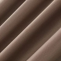 Sun Zero Duran Grommet Top Energy Saving 100% Blackout Single Curtain Panel