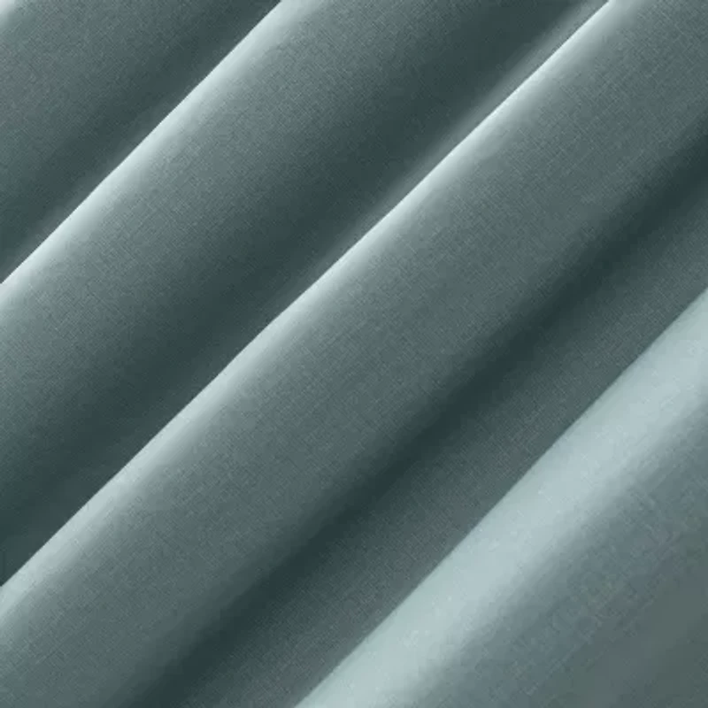 Sun Zero Duran Grommet Top Energy Saving 100% Blackout Single Curtain Panel