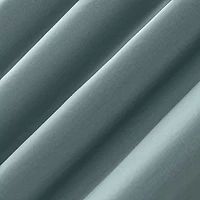 Sun Zero Duran Grommet Top Energy Saving 100% Blackout Single Curtain Panel