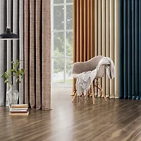 Sun Zero Amherst Velvet Thermal Extreme Back Tab Energy Saving 100% Blackout Single Curtain Panel