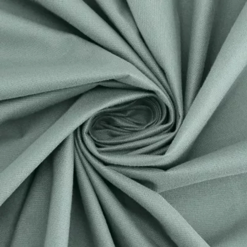 Sun Zero Cyrus Thermal Rod Pocket Back Tab Energy Saving 100% Blackout Single Curtain Panel