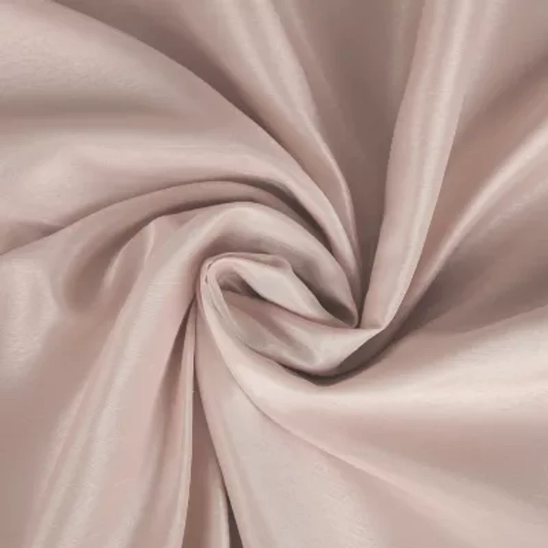 Sun Zero Evelina Faux Dupioni Silk Thermal Extreme Back Tab Energy Saving 100% Blackout Single Curtain Panel