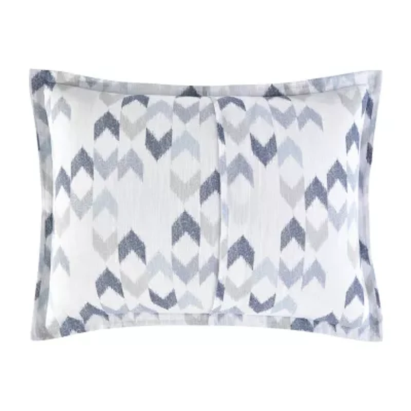 Fieldcrest Herringbone 3-pc. Geometric Duvet Cover Set