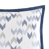 Fieldcrest Herringbone 3-pc. Geometric Duvet Cover Set