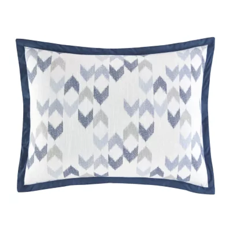 Fieldcrest Herringbone 3-pc. Geometric Duvet Cover Set
