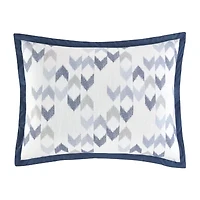 Fieldcrest Herringbone 3-pc. Geometric Duvet Cover Set
