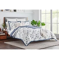 Fieldcrest Herringbone 3-pc. Geometric Duvet Cover Set