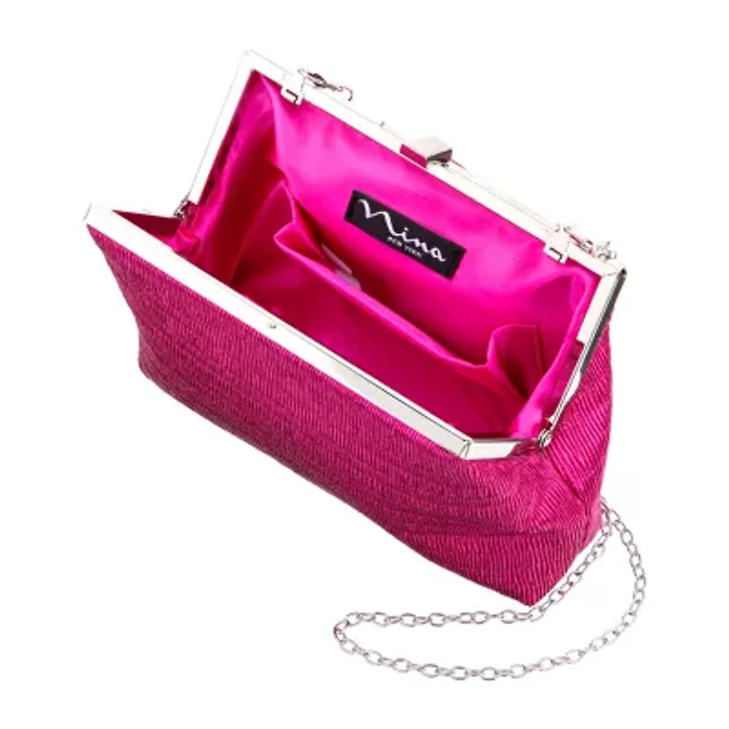 I. Miller Nilly Pleated Frame Evening Bag