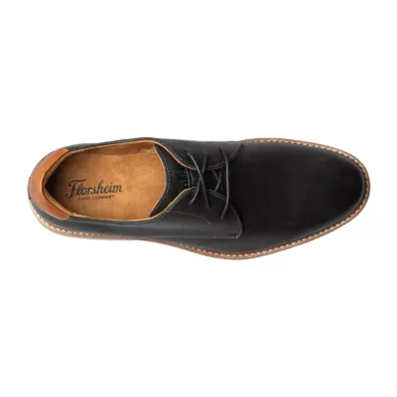 Florsheim Highpoint Plain Toe Mens Round Closed Oxford Shoes