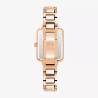 Armitron Womens Crystal Accent Rose Goldtone Bracelet Watch 75-5841mprg