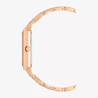 Armitron Womens Crystal Accent Rose Goldtone Bracelet Watch 75-5841mprg