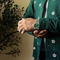 Citizen Tsuyosa Mens Automatic Silver Tone Stainless Steel Bracelet Watch Nj0150-56x