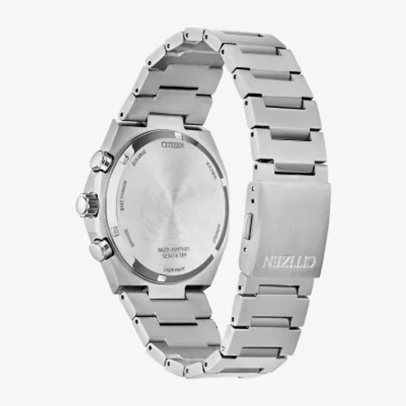 Citizen Mens Chronograph Silver Tone Bracelet Watch Ca4610-85a