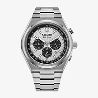 Citizen Mens Chronograph Silver Tone Bracelet Watch Ca4610-85a