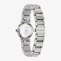 Citizen Womens Two Tone Stainless Steel Bracelet Watch Em1136-87d