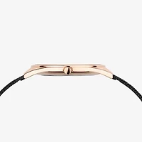 Bering Womens Black Stainless Steel Bracelet Watch 17031-166