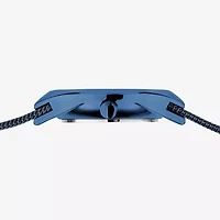 Bering Solar Womens Blue Mesh Bracelet Watch-14427-393