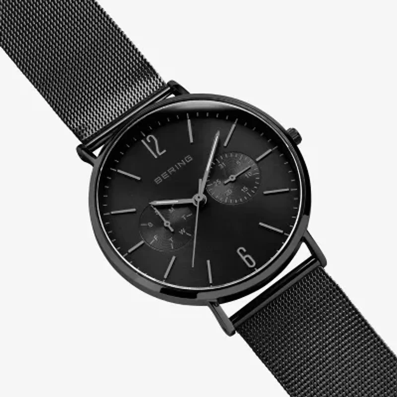 Bering Mens Black Bracelet Watch-14240-223