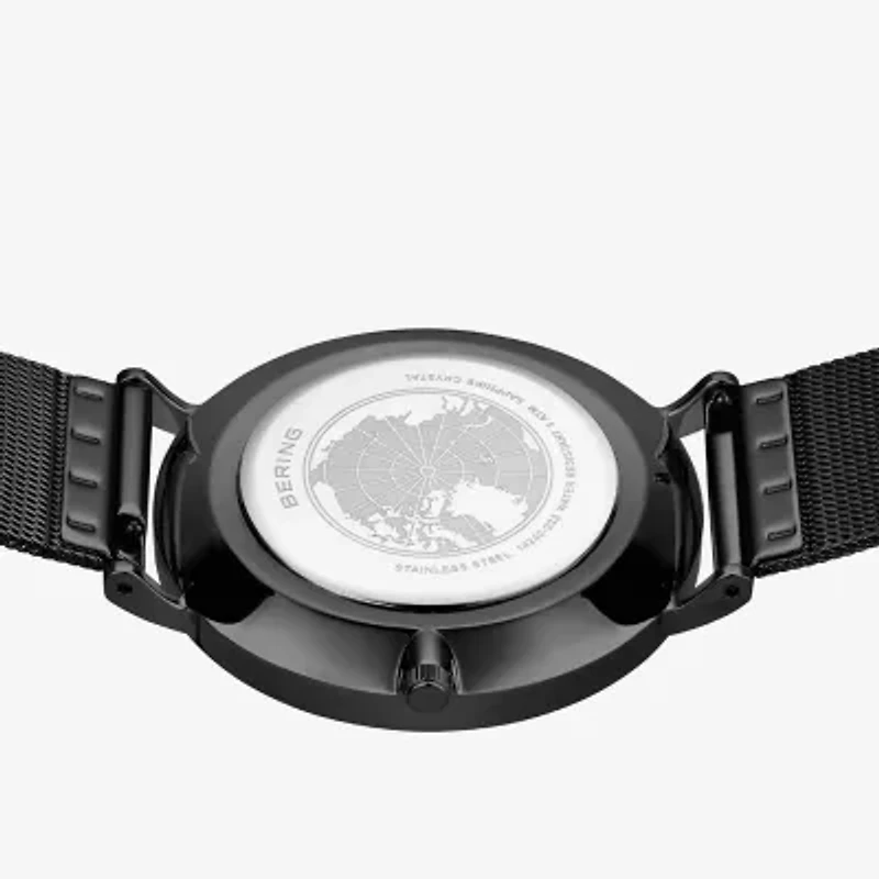 Bering Mens Black Bracelet Watch-14240-223