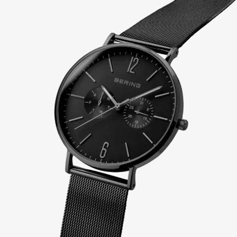 Bering Mens Black Bracelet Watch-14240-223