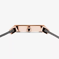 Bering Womens Gray Stainless Steel Bracelet Watch 10126-369